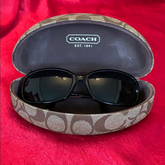 Coach S2005 Black RX Sunglasses with case. - Picture 2 of 6